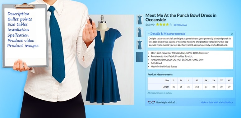 5 simple tips for writing perfect ecommerce product descriptions
