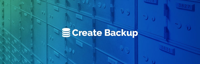 create a backup