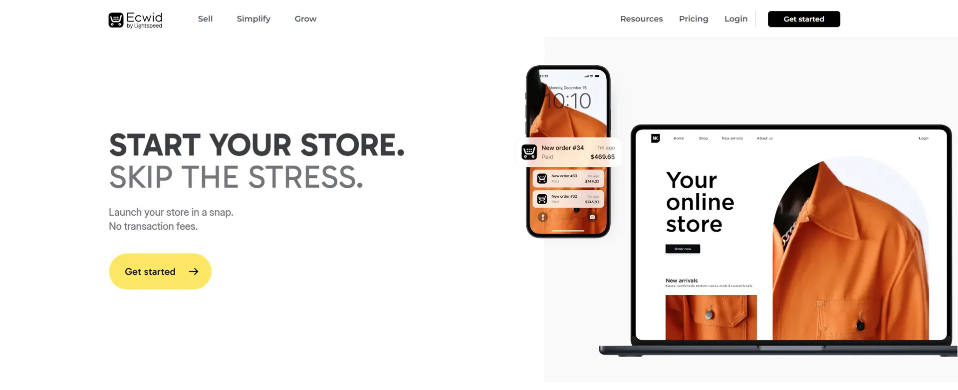 ecwid ecommerce best platform