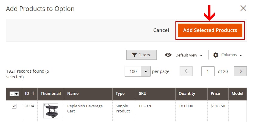 how to create bundle products in magento 2 add selected products to option