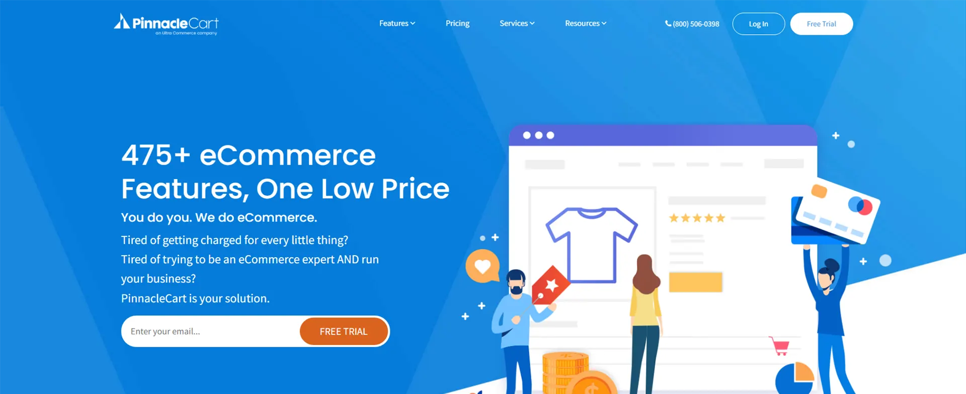 pinnacle-cart most popular ecommerce platform