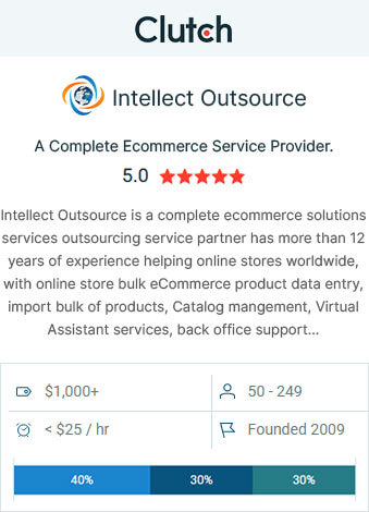 Intellect Outsource Clients Reviews in clutch.co