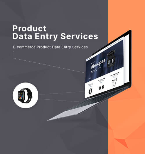 Product data entry menu