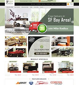 furniture store magento template