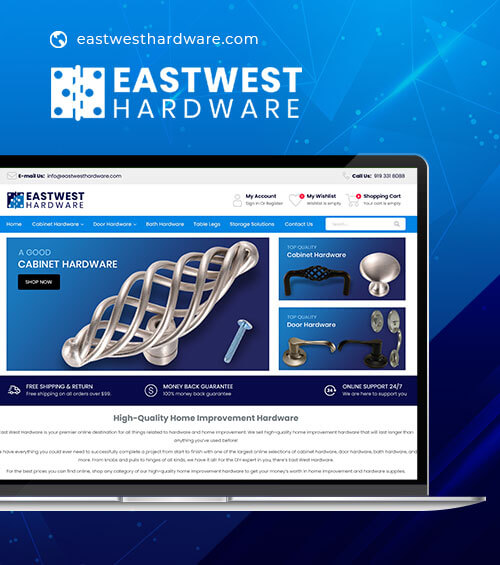 east west hardware home page